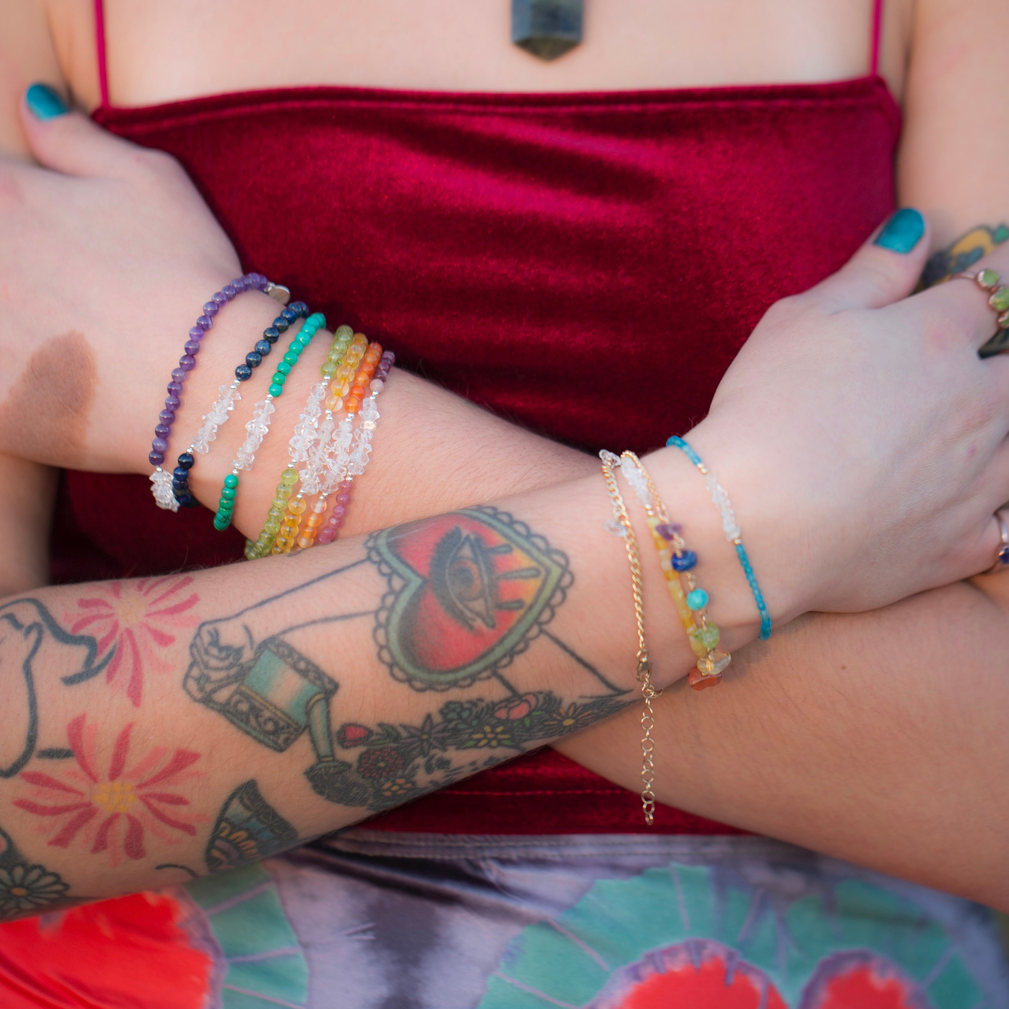 Gemstone Jewelry Bracelet