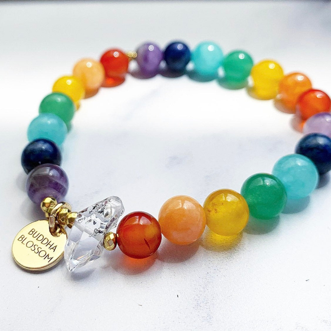 7 Chakra, Mala Bracelet, Mala Beads