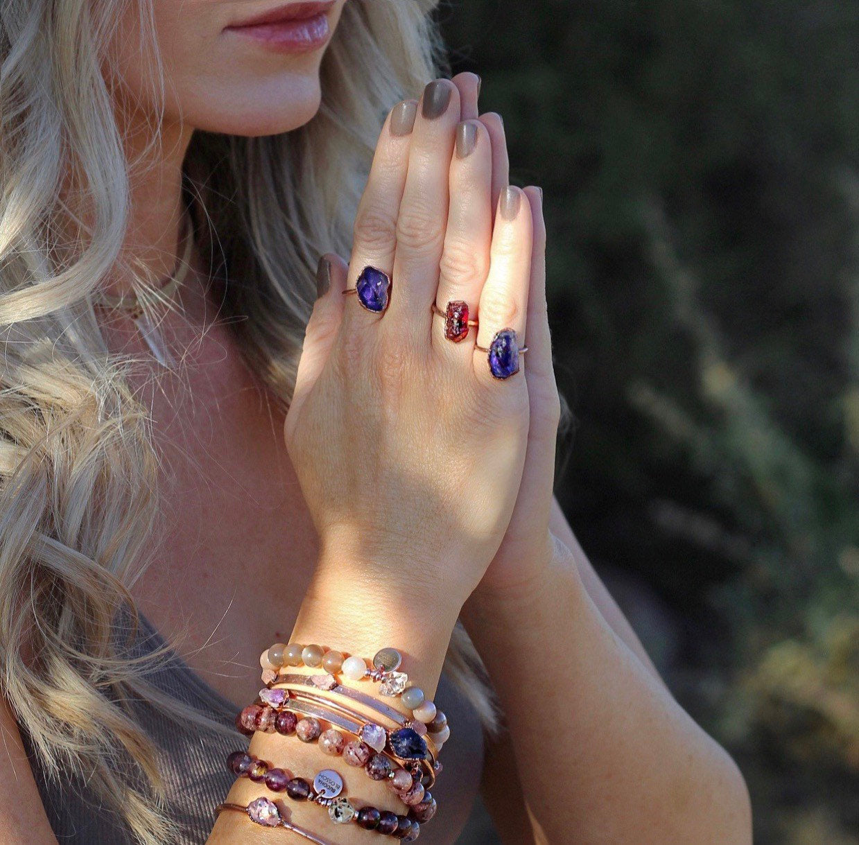 7 Chakra, Mala Bracelet, Mala Beads