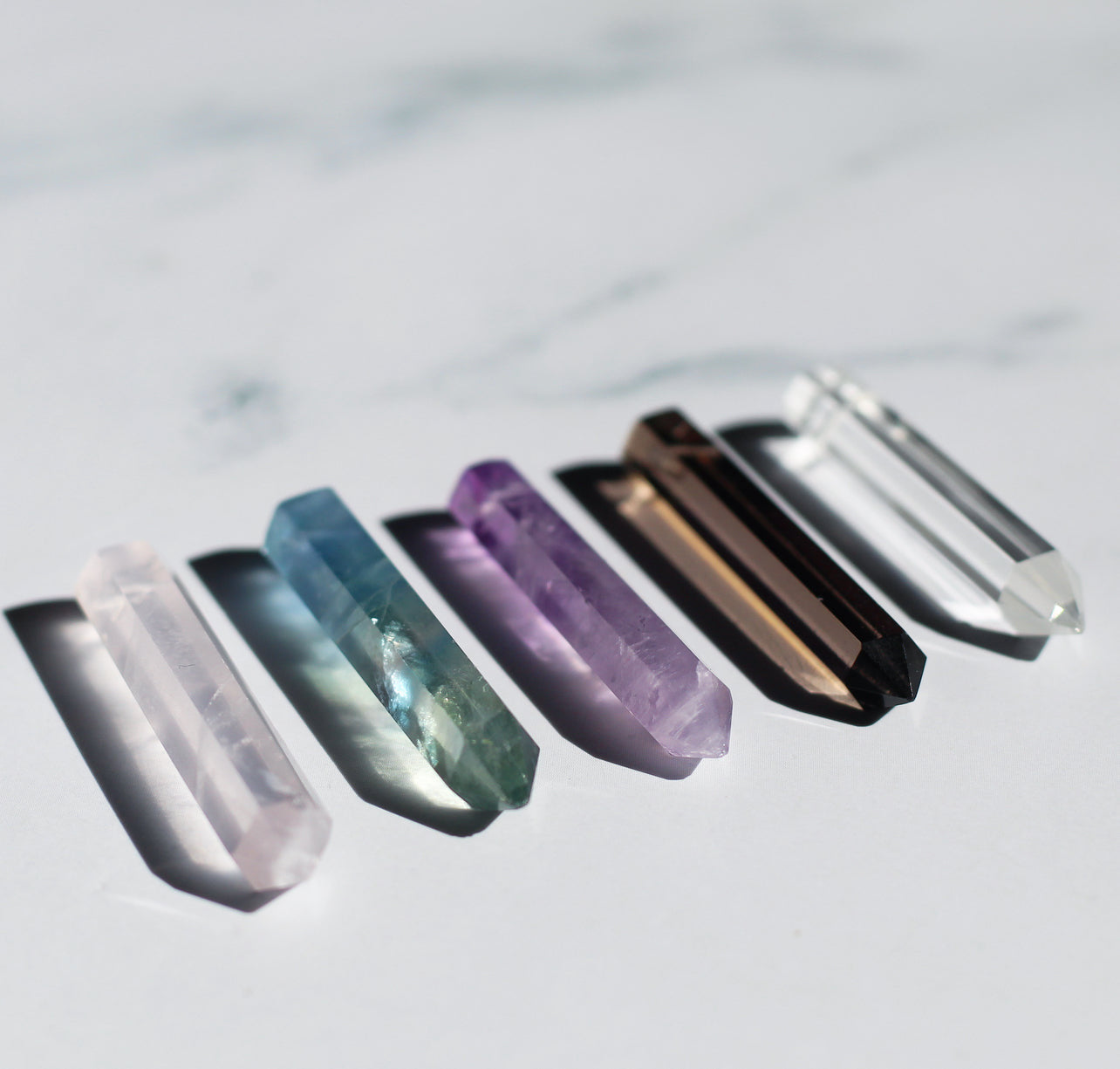 Pick Your Crystal- Moon Goddess Dangle Earrings