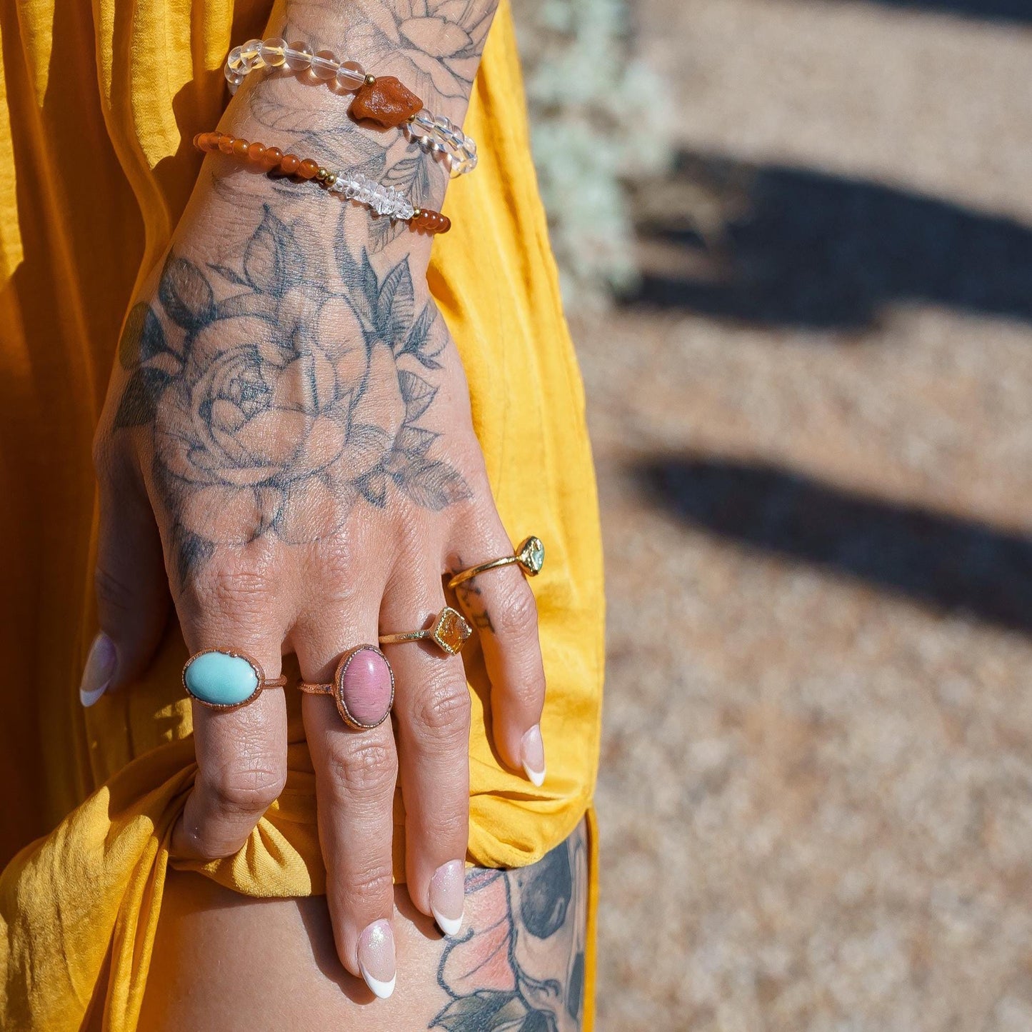 Amazonite Oval Ring, Raw Amazonite Stone Ring, Turquoise Colored Stone Ring, Large Turquoise Stone Jewelry, Raw Copper Ring, Statement Ring