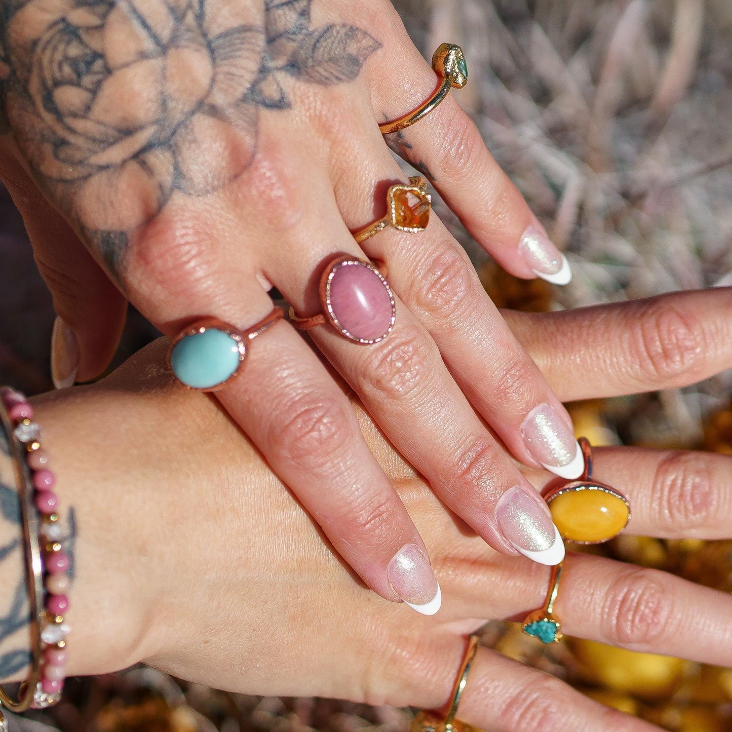 Amazonite Oval Ring, Raw Amazonite Stone Ring, Turquoise Colored Stone Ring, Large Turquoise Stone Jewelry, Raw Copper Ring, Statement Ring