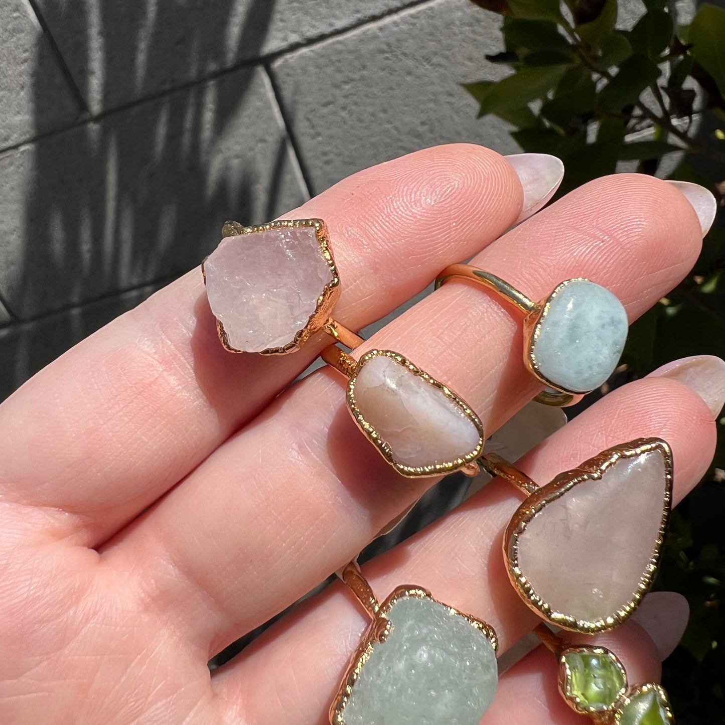 GOLD RINGS sizes 7.5 to 11