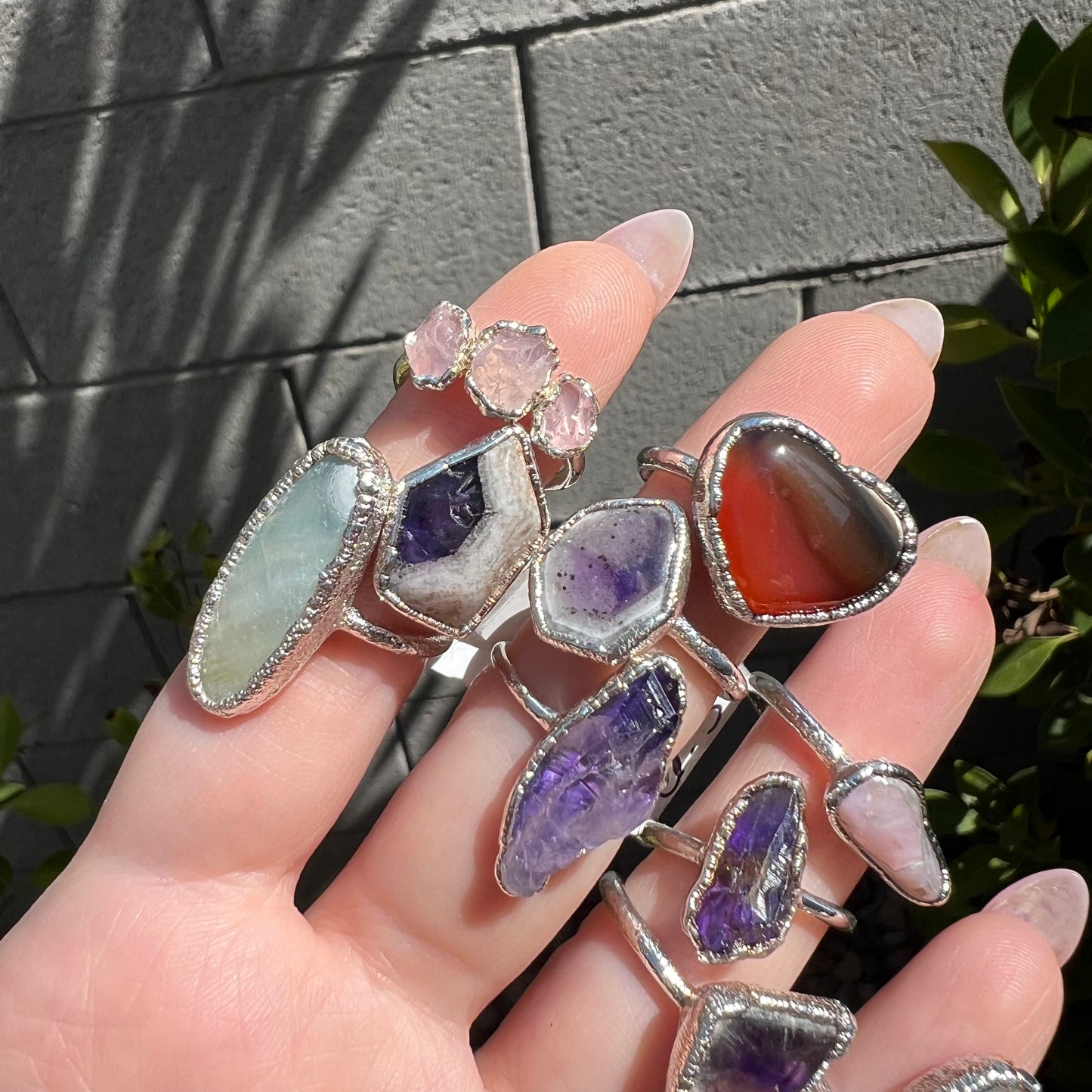 SILVER RINGS sizes 6 to 6.5
