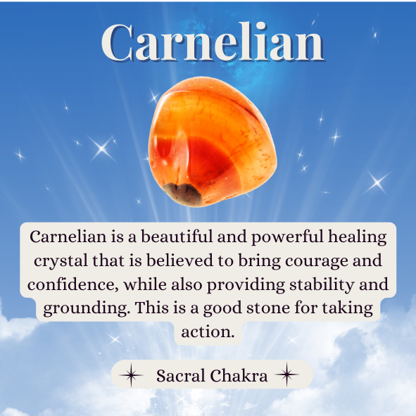 Carnelian Stone Stretchy Mala Bracelet with Herkimer Diamond