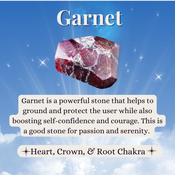 Garnet Stone Crystal