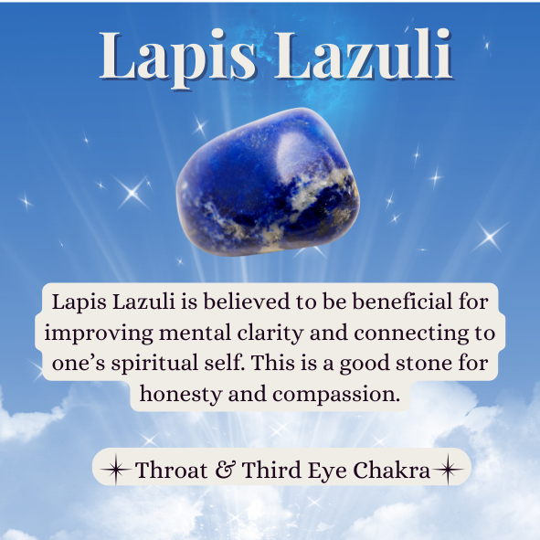 Lapis Lazuli Stone Crystal