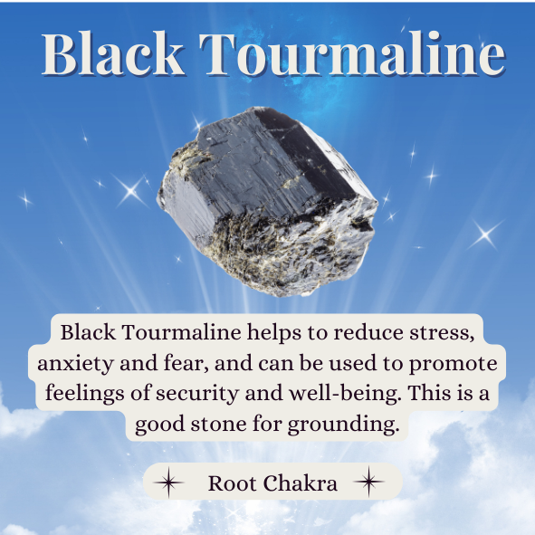 Dainty Black Tourmaline Necklace