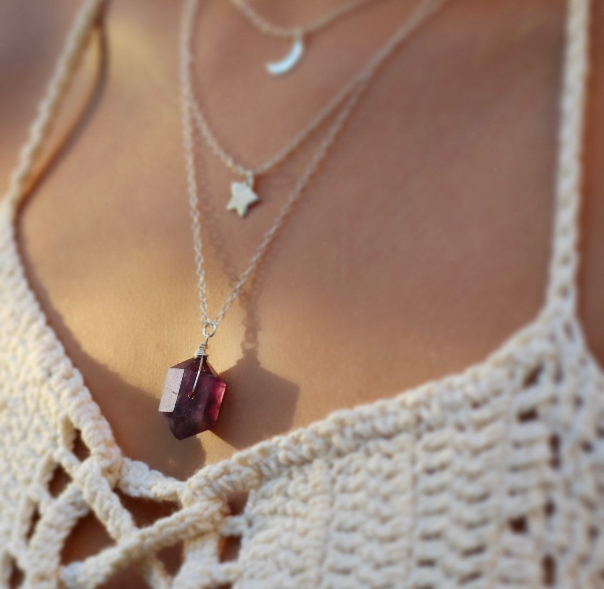 gold heart necklace, gold star necklace, 14k rose gold, 14k gold, sterling silver, heart charm star charm, moon charm, dainty heart layer, layer necklace, dainty star, dainty moon, gold layer necklace, silver layer, rose gold layer, gold moon necklace,