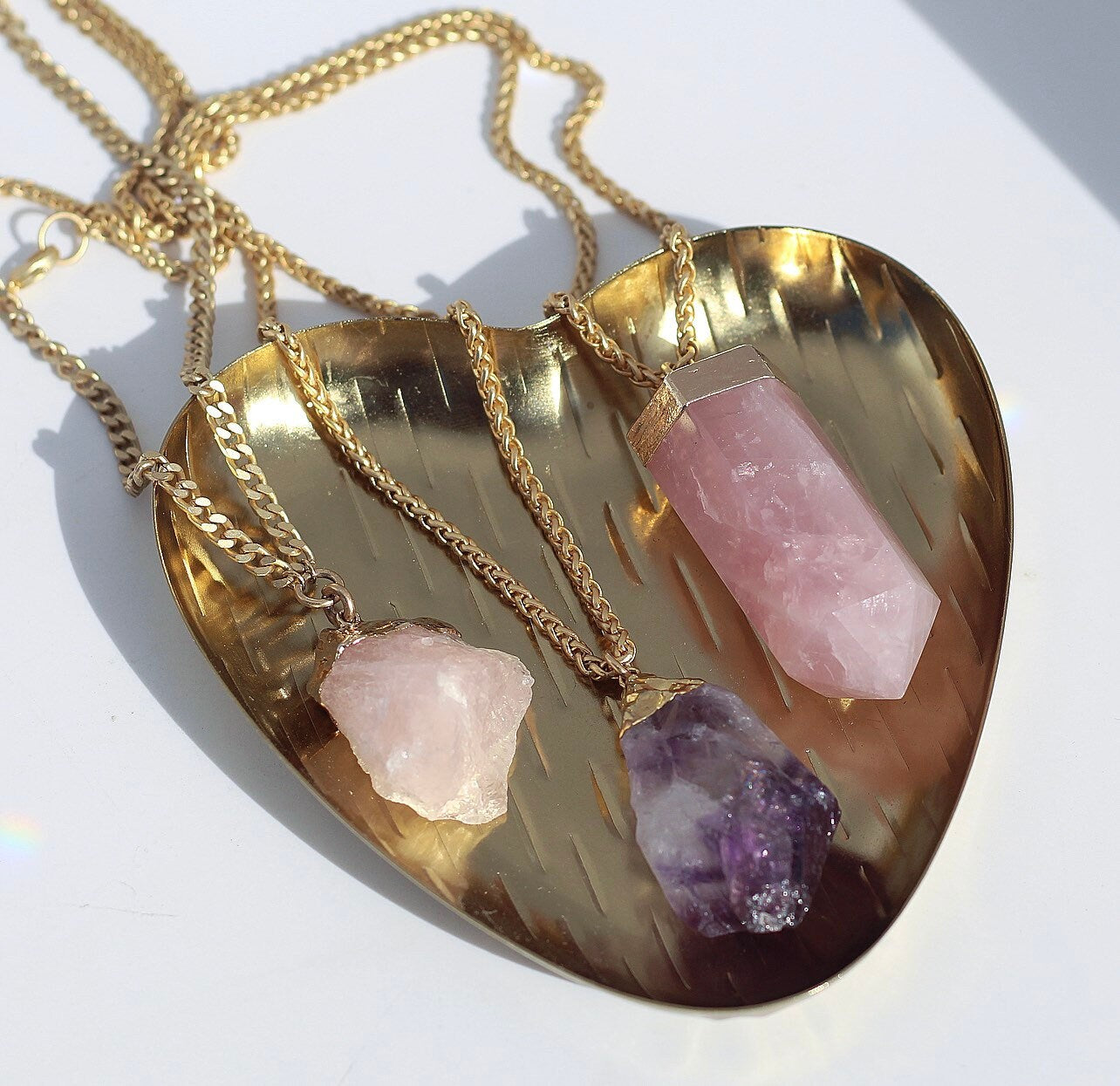 Extra Large Rose Quartz Necklace, Huge Raw Rose Quartz Pendant, Rose Quartz Crystal Pendant, Big Rose Quartz Nugget Necklace