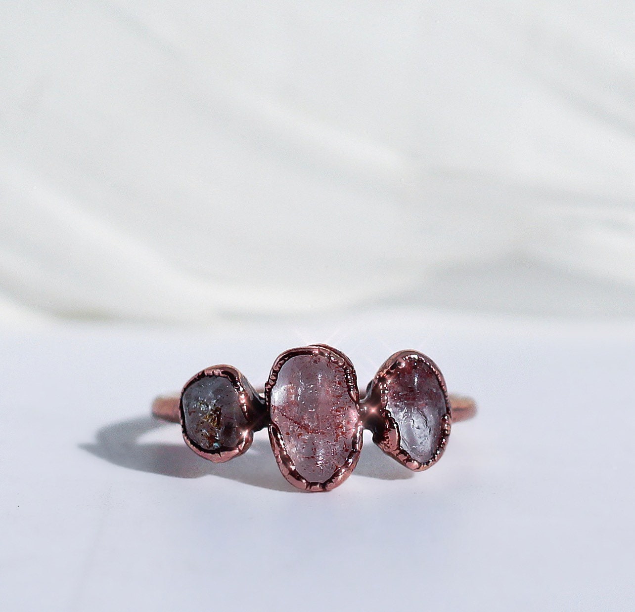 Super Seven Ring, Melody Stone Ring, Purple Healing Stone Ring, Protection Jewelry, Super 7 Crystal Raw, Sacred Seven Stone, Sacred 7 Ring