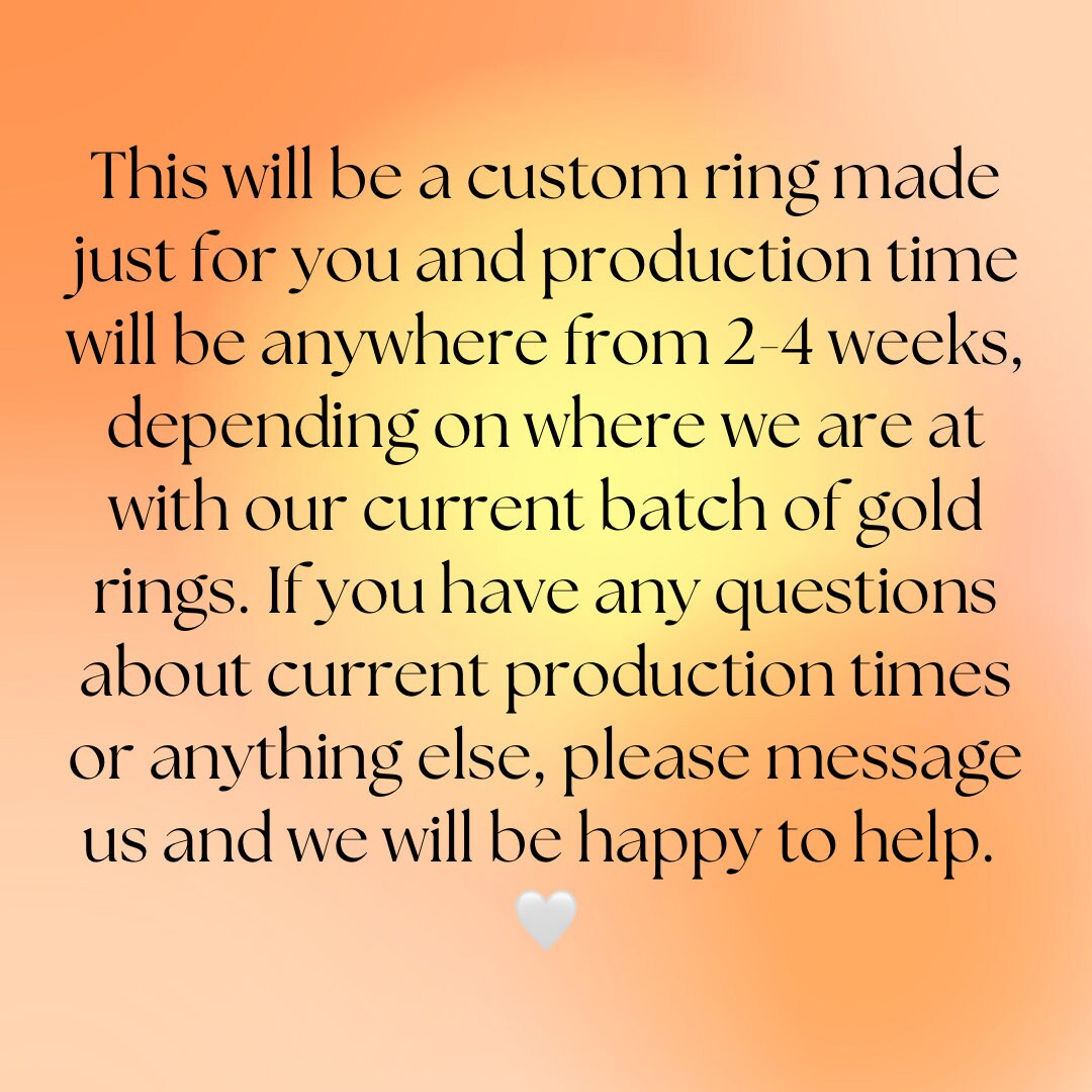 Gold Ring Upgrade- Add this to your cart to make any copper ring turn to gold!