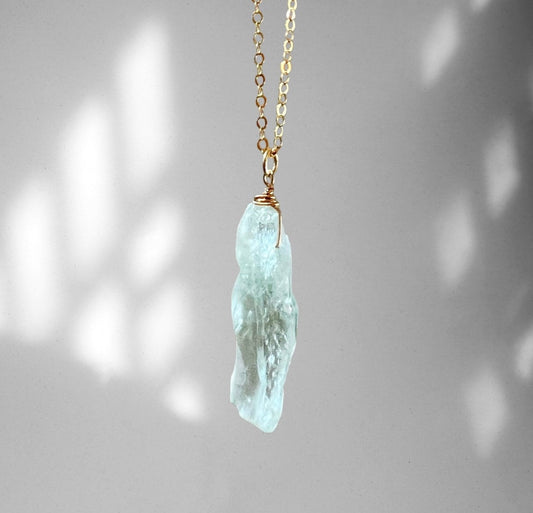 Green Amethyst Pendant