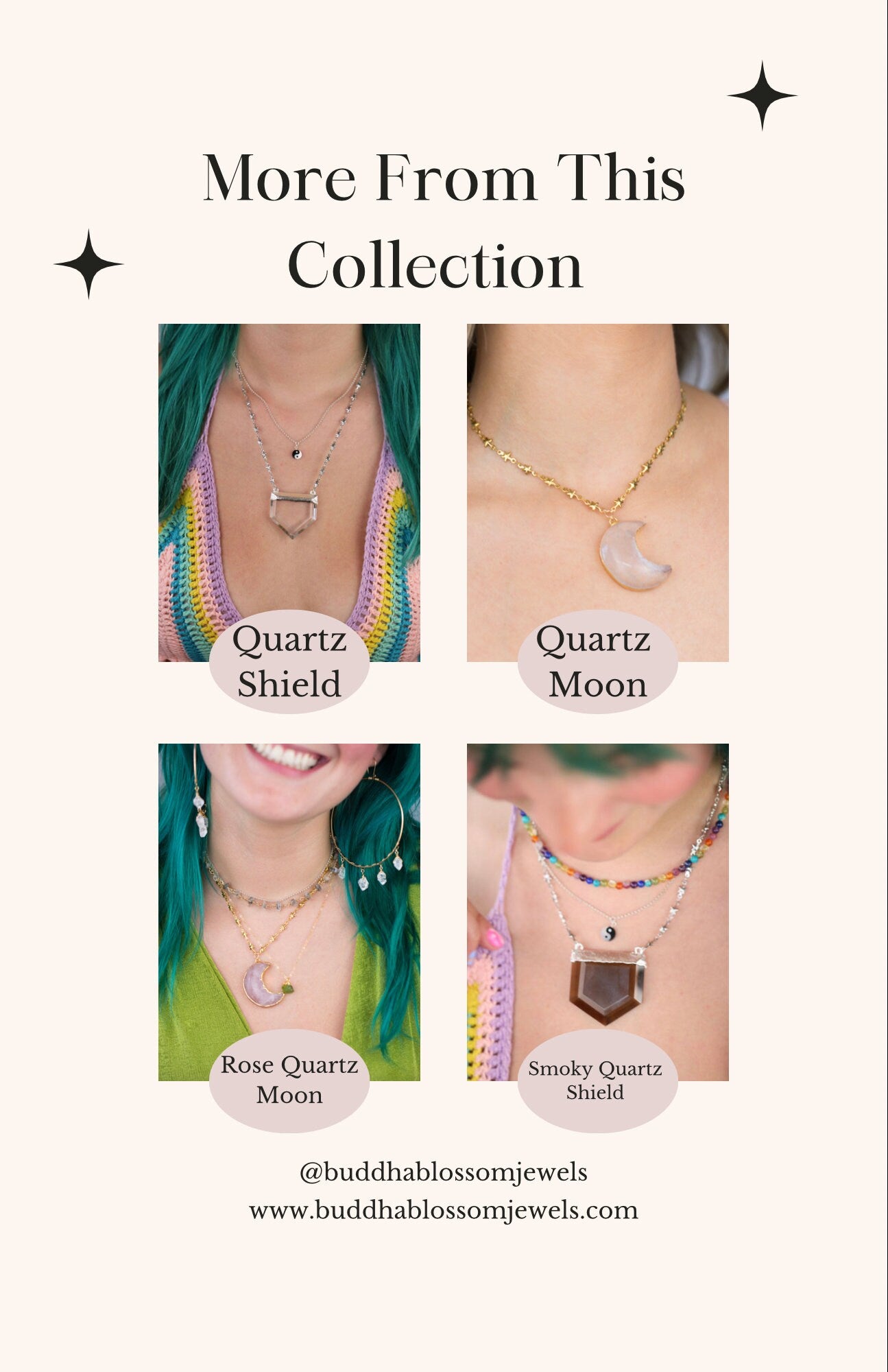 Rose Quartz Moon Electroformed Necklace, Spiritual Jewelry, Genuine Rose Quartz Pendant, Luxurious Crystal Necklace, Star Link Chain