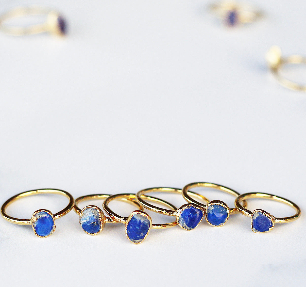 Lapis Lazuli Ring in Gold, throat chakra, stone ring gold band, raw lapis lazuli, ring gold, lapis lazuli ring, dainty lapis lazuli, stone ring raw, throat chakra stone, gold throat chakra, gold ring raw stone, lapis lazuli gold, buddha blossom, blossom jewels