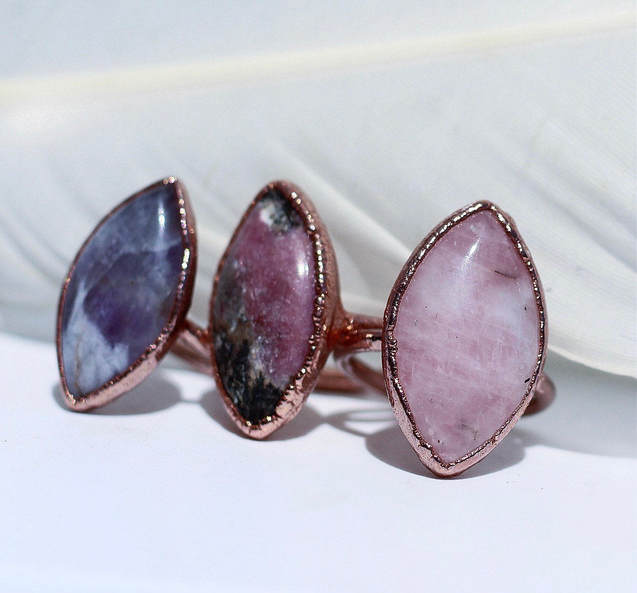 Chunky Amethyst Ring, Chevron Amethyst Ring, Marquise Cut Crystal Ring, Amethyst Cocktail Ring, Big Amethyst Ring, Vertical Amethyst Ring