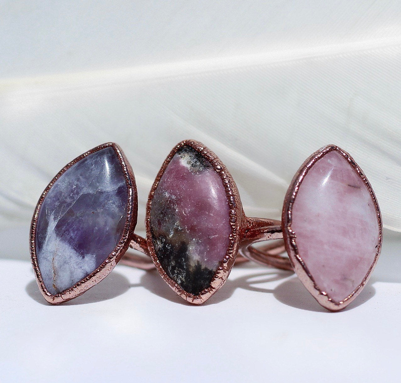 Chunky Amethyst Ring, Chevron Amethyst Ring, Marquise Cut Crystal Ring, Amethyst Cocktail Ring, Big Amethyst Ring, Vertical Amethyst Ring