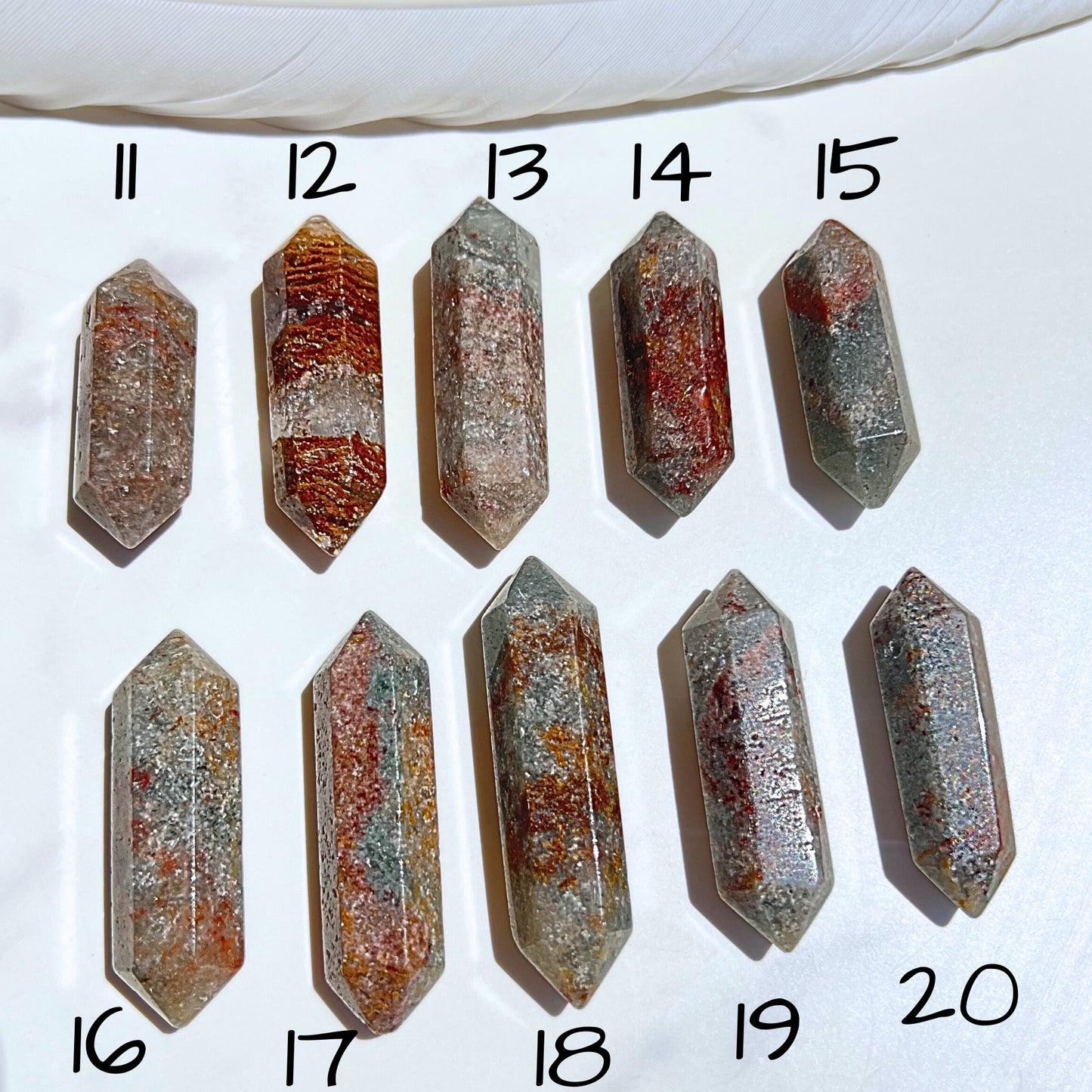 Garden Quartz Crystal Point Necklace