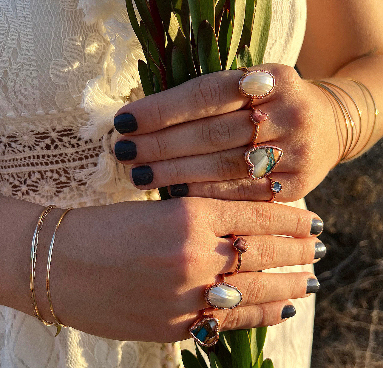 Big Pearl Ring, Oval Pearl Ring, Nautilus Shell Ring, Osmena Shell Ring, Nautilus Shell Jewelry, Seashell Ring, Ocean Inspired Jewelry