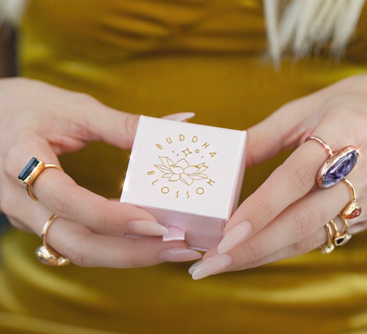 Boho emerald ring shops