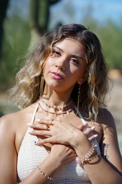 Herkimer Diamond Choker Necklace, Boho Diamond Necklace, Wire Wrapped Stone Choker, Rosary Style Choker, Raw Diamond Choker Necklace