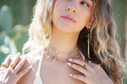 Herkimer Diamond Choker Necklace, Boho Diamond Necklace, Wire Wrapped Stone Choker, Rosary Style Choker, Raw Diamond Choker Necklace
