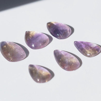 Ametrine Crystal Ring, Ametrine Stone Ring, Real Ametrine Ring, Ametrine Crystal Teardrop Ring, Polished Ametrine Ring