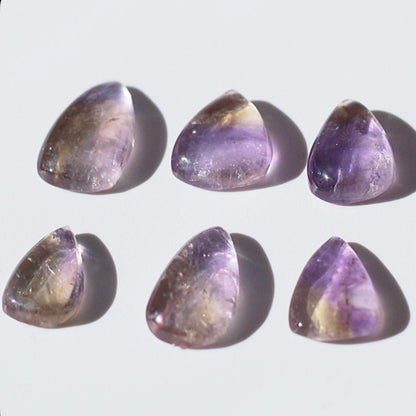 Ametrine Crystal Ring, Ametrine Stone Ring, Real Ametrine Ring, Ametrine Crystal Teardrop Ring, Polished Ametrine Ring