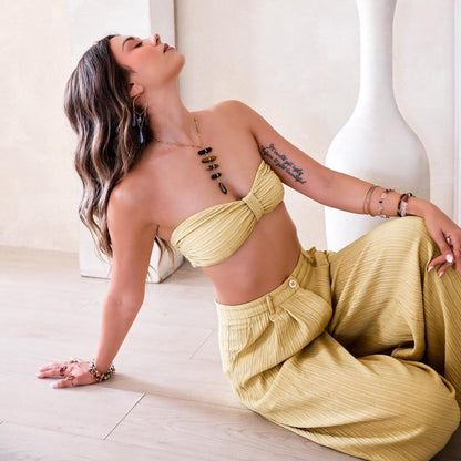 Tigers Eye Point Lariat Necklace: Boho Crystal Statement Jewelry, Boho Statement Necklace, Earthy Crystal Necklace, Tigers Eye Jewelry