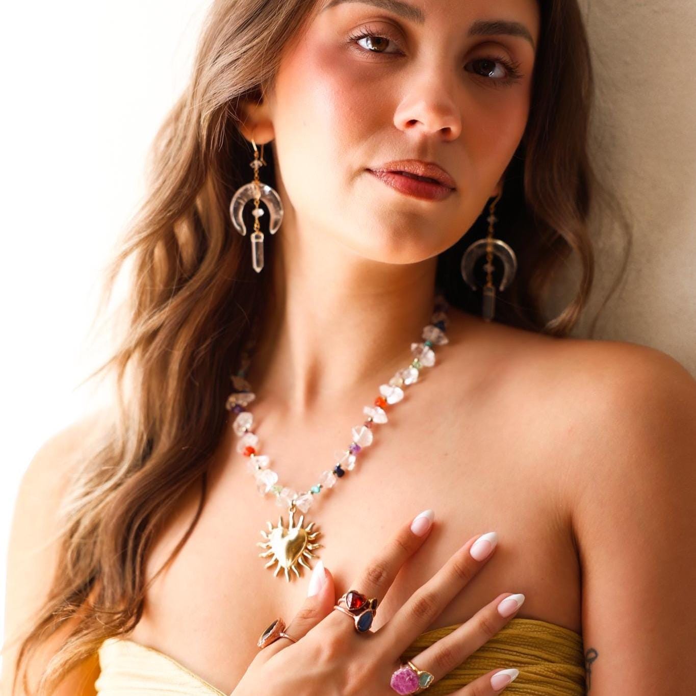 Garnet Heart Ring in Copper, Almandine Garnet Stone Ring, Deep Red Garnet Heart, Red Heart Ring, Heart Jewelry, Love Symbol Ring