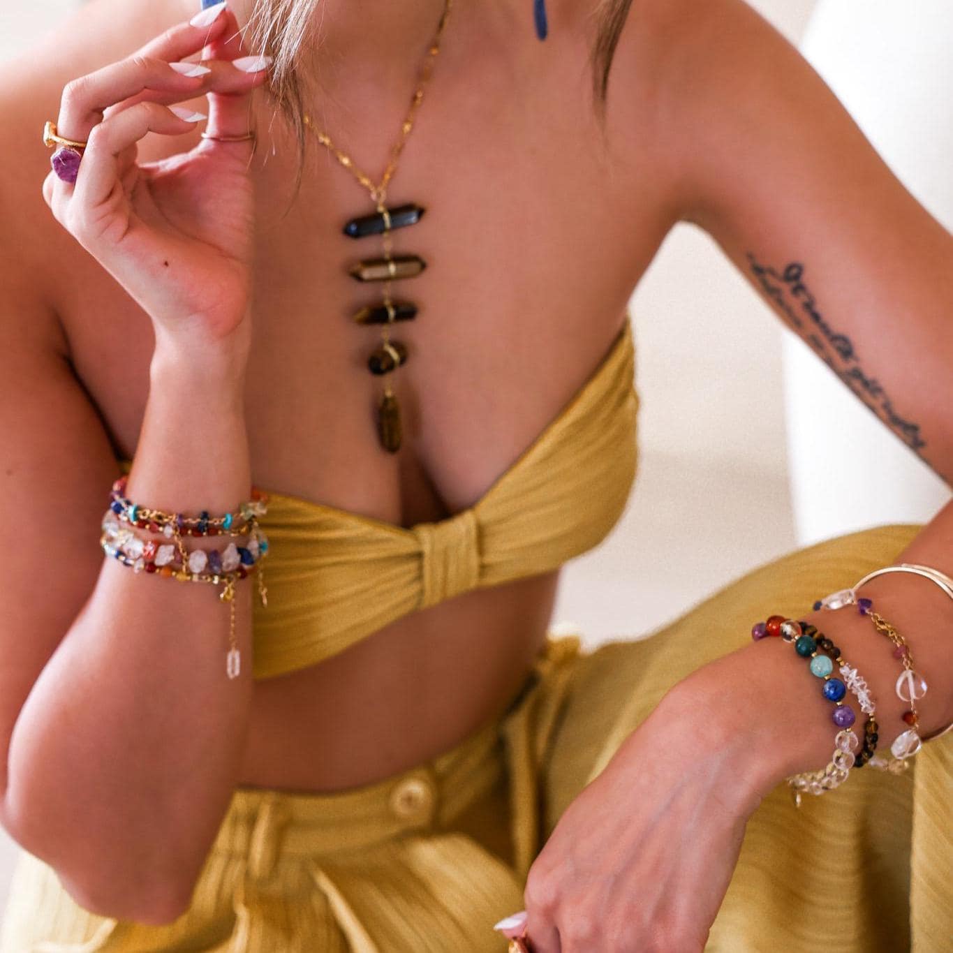 Red Heart Beaded Gemstone Bracelet, Jasper and Herkimer Diamonds, Gift for Girlfriend, Love Symbol, Heart Jewelry, Heart Chakra Bracelet