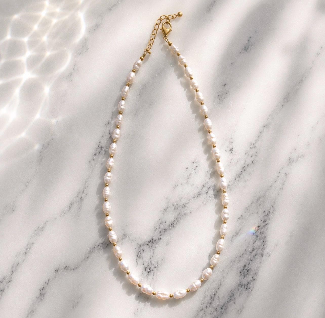 Tiny Pearl Choker, Rice Pearl Necklace, Dainty Pearl Jewelry, Delicate Freshwater Pearl Jewelry, Pearl Wedding Jewelry, Pearl Layer Choker