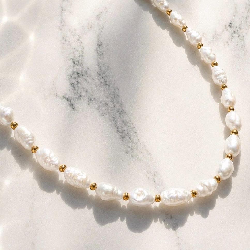 Tiny Pearl Choker, Rice Pearl Necklace, Dainty Pearl Jewelry, Delicate Freshwater Pearl Jewelry, Pearl Wedding Jewelry, Pearl Layer Choker