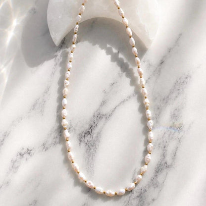 Tiny Pearl Choker, Rice Pearl Necklace, Dainty Pearl Jewelry, Delicate Freshwater Pearl Jewelry, Pearl Wedding Jewelry, Pearl Layer Choker