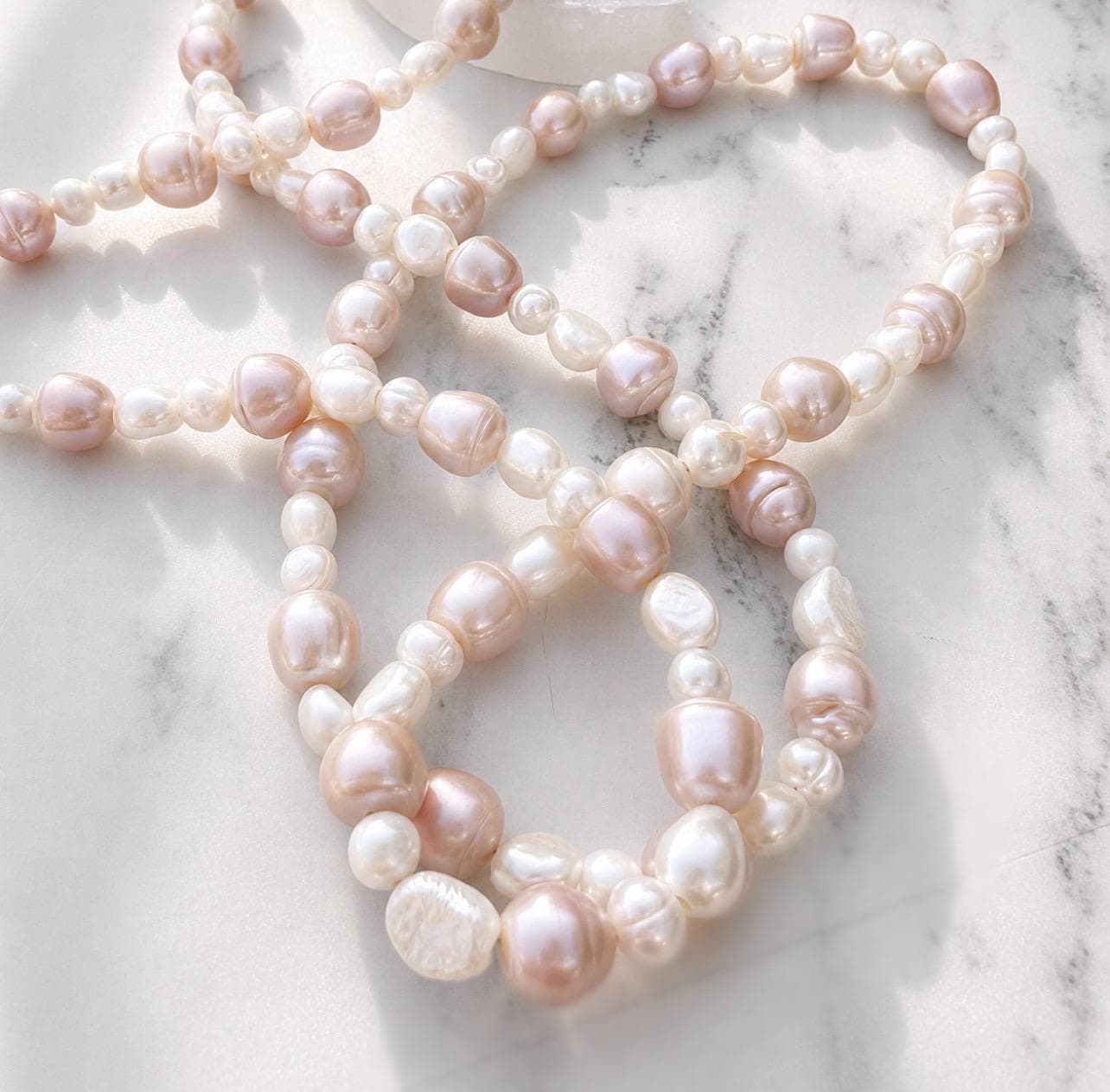Pearl Wrap Choker, Triple Wrap Statement Choker, Convertible Wrap Pearl Necklace, Multi Wrap Freshwater Pearl Layering Necklace