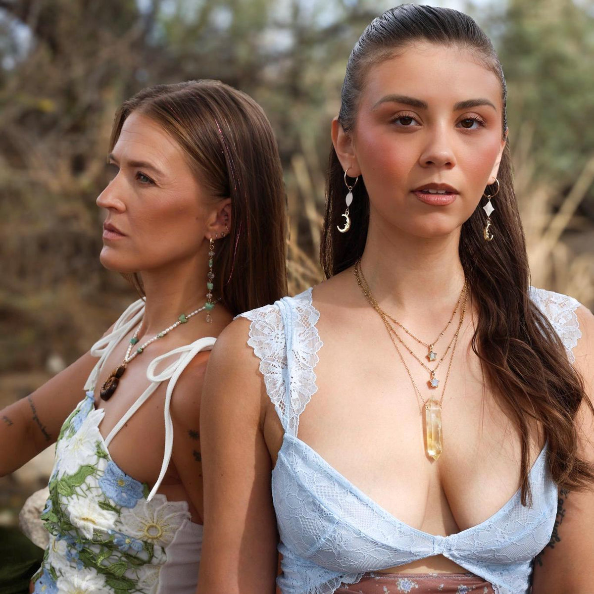 Crescent Moon Face Earrings, Moonstone Crystal Earrings, Moon Earrings Gold, 4 Point Star, Moon Huggy Hoops, Moon Huggies, Celestial Hoops