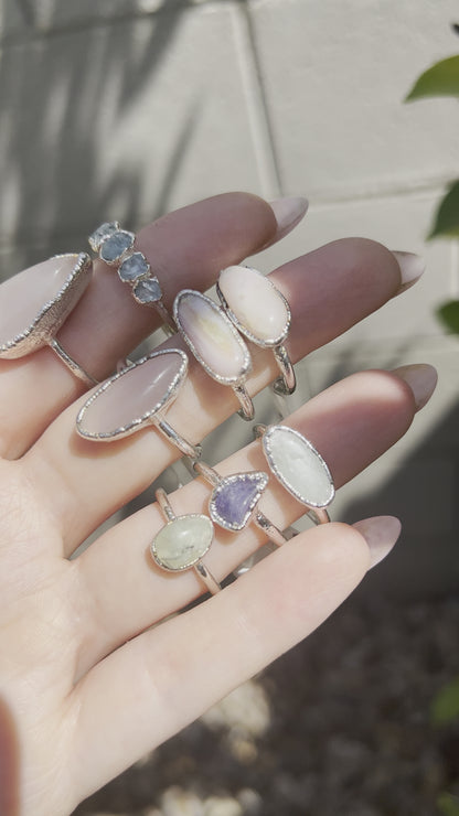 SILVER RINGS all in this listing are size 7.5