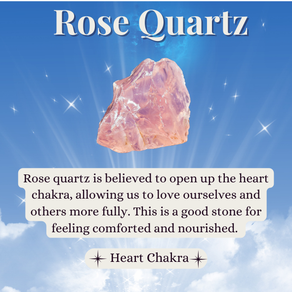 Rose Quartz Heart Beaded Choker