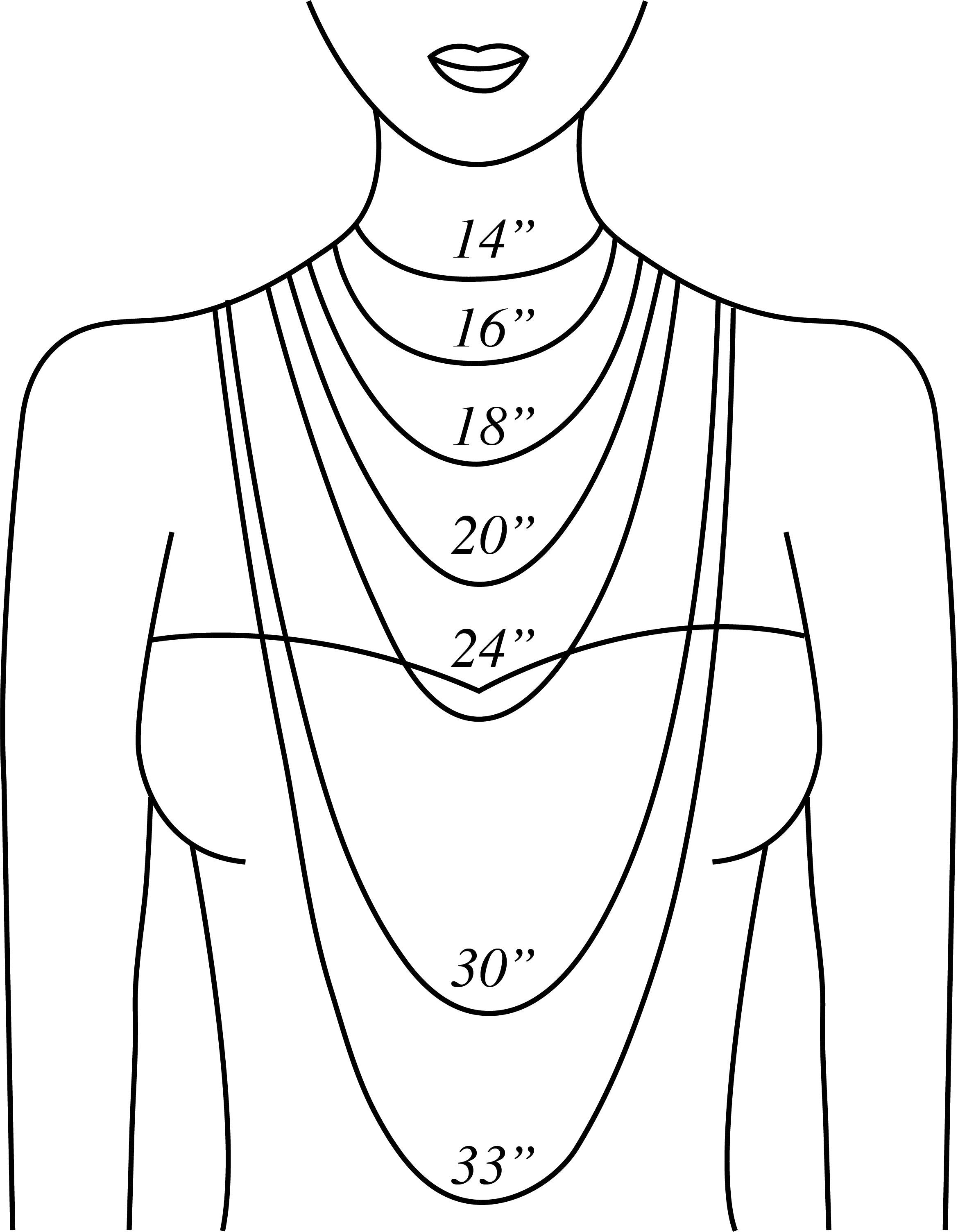 How to Measure Necklace Size | Necklace Size Calculator 2023