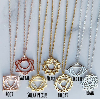 Chakra Symbol Necklace, Gold Medallion Necklace, Yoga Charm Necklace, Boho Layer Necklace, Om Necklace, Yoga Jewelry, Gift for Her