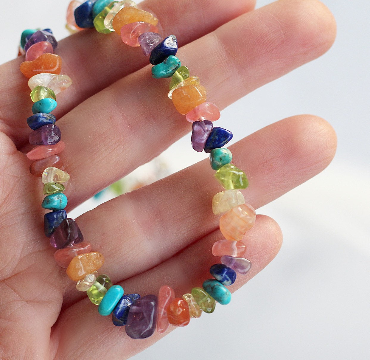 Roxanne Assoulin Kid's Bubble Bead Necklace Bubble Brite Rainbow | Beaded  necklace, Kids bubbles, Necklace