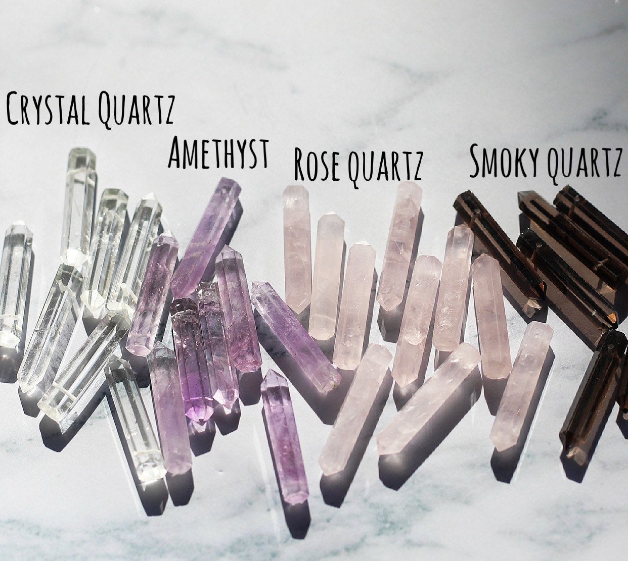 Crystal Quartz Huggie Hoop Earrings, Crystal Quartz Ear Huggies, Gold Filled Huggie Charm Earrings, Sterling Silver Quartz Hoops