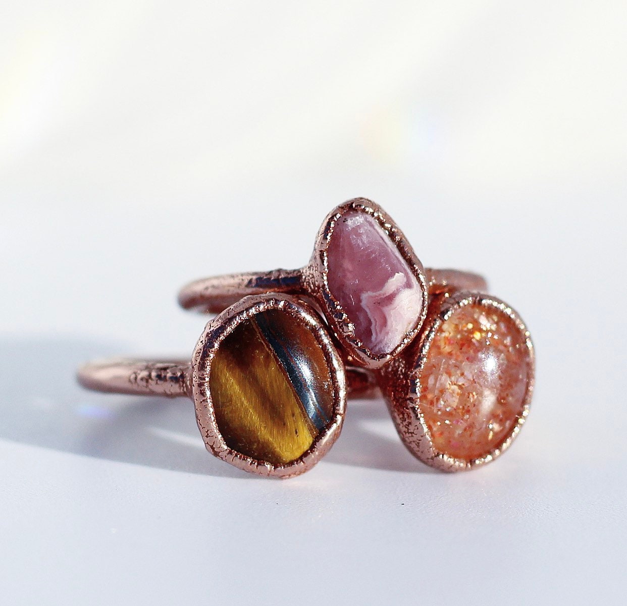 Copper Firebrick Ring - Size 7.75 - Beth Millner Jewelry