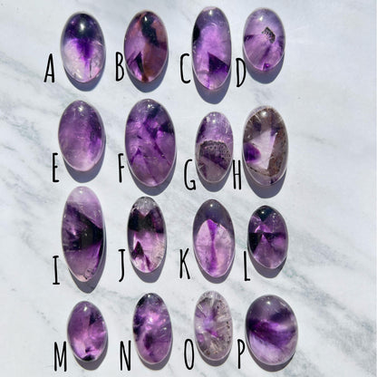 Amethyst Oval Statement Ring, Apex Amethyst Stone Ring, Witchy Crystal Ring, Amethyst Crystal Cocktail Ring, Large Polished Amethyst Ring