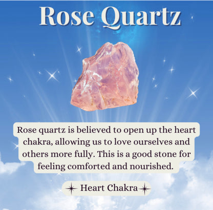 Big Rose Quartz Heart