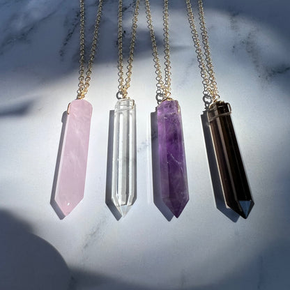 Pick Your Crystal- Pendant Necklace
